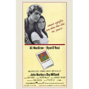 Love Story Movie Poster (11 x 17 Inches   28cm x 44cm) (1970) Italian 
