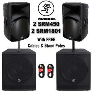   Powered Subs and SRM450V2 DJ Speakers Set New Musical Instruments