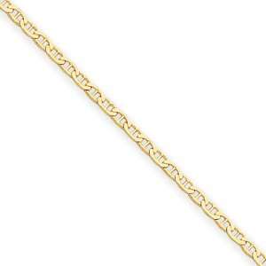    20 Inch 14k 1.5mm Anchor Link Chain Vishal Jewelry Jewelry