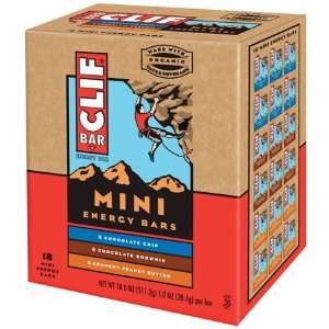 Clif Bar Mini Energy Bars Variety Pack   Box of 18:  