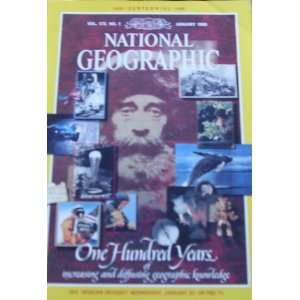    National Geographic January 1988 One Hundred Years 