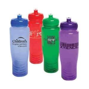 Day Rush   Colored 28 oz. sport bottle with push / pull cap.