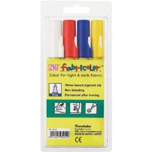  Fabricolor Marker 4/Pkg Arts, Crafts & Sewing