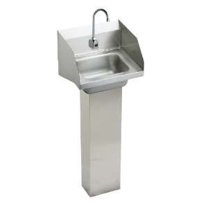  Elkay CHSP1716LRSSACTMC WashUp Pedestal Commercial Sink 