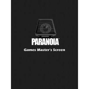  Paranoia RPG: Games Masters Screen: Toys & Games