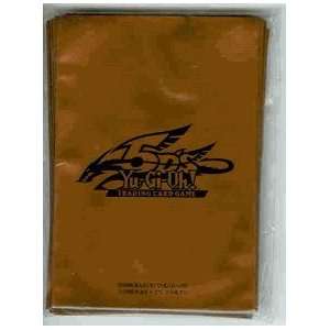  Yugioh 5DS Official Sleeves 40 Count Bronze Toys & Games