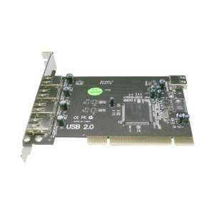  New ST Lab PCI 4+1 Ports USB 2.0 card: Electronics