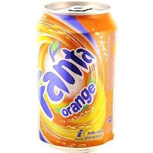 Fanta Orange Soda 0.33l:  Grocery & Gourmet Food