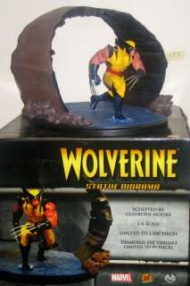 Wolverine Statue Diorama in Tunnel Dynamic Forces L  