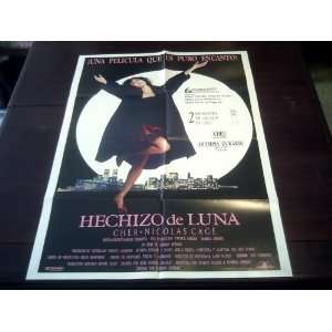  Original Latinamerican Movie Poster Moonstruck Nicolas 