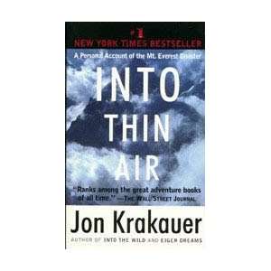  Into Thin Air / Krakauer, book Electronics