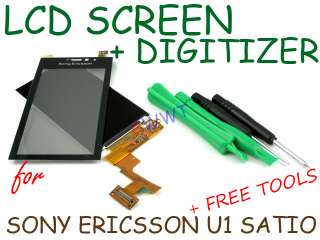 FREE SHIP for Sony Ericsson U1 U1i Satio LCD Screen w/ Digitizer 