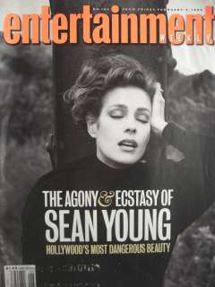 SEAN YOUNG 2/7/92 EW Mag OLIVER STONE HEE HAW  