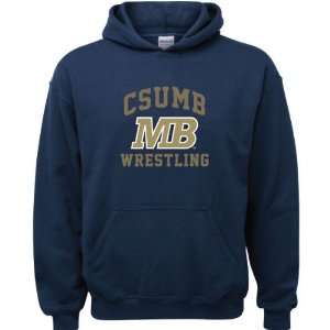   Otters Navy Youth Wrestling Arch Hooded Sweatshirt: Sports & Outdoors