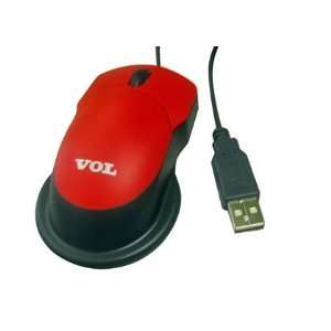  3D optical mouse mouse for pc / desktop     red 