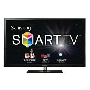   PN64E550 64 Inch 3D 1080p 600Hz Smart TV Plasma HDTV Electronics