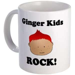  Ginger Kids Rock Humor Mug by 