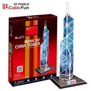  Bank of China Tower Hong Kong 3d Puzzle 