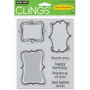 Frame Message   Cling Rubber Stamps: Arts, Crafts & Sewing