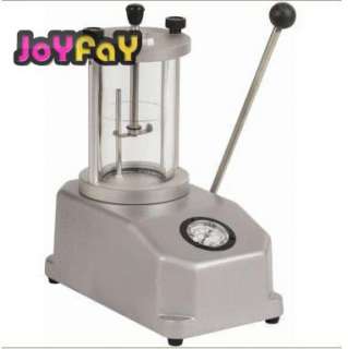 This apparatus is for testing the water resistance of watch cases