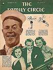 The Family Circle magazine, December 9th, 1938