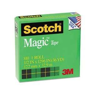  Scotch Magic Tape, 1/2 x 1296 Office Products
