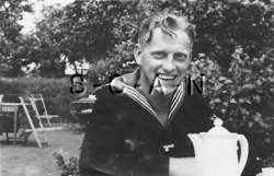 WWII German Large Navy RP  Naval Sailor  Kriegsmarine  Happy Days 