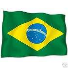 Brazil Flag 4 Sticker Brazilian Portuguese Decal  