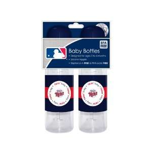 MLB Minnesota Twins Baby Bottles (2 Pack): Sports 