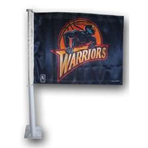  Golden State Warriors NBA Car Flag