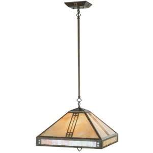  Livex Lighting 4245 16 Verde Patina Mission Tiffany 4 