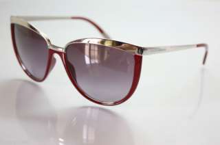 Dolce & Gabbana DG 2096 063/8H Red Silver Sunglasses  