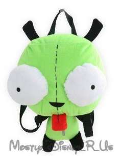 Invader Zim Gir As Dog Classic Plush Backpack Bag 14 NEW W/Tag  