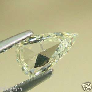FLAWLESS  0.56 CTS. NATURAL *Rose Cut* WHITE DIAMOND  