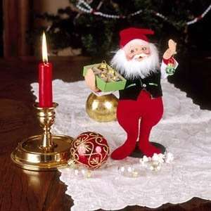  9 Santa with Ornament: Home & Kitchen