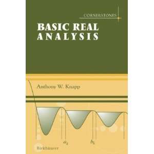   Real Analysis Set (Cornerstones) [Hardcover]: Anthony W. Knapp: Books