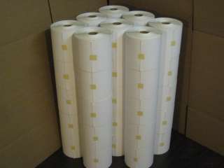 40 4x6 Zebra Direct Thermal Rolls 250/10,000 Labels  