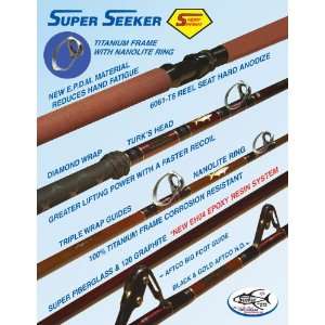  Seeker Super Seeker Series SS6470 7S Spinning Rod 