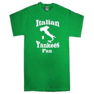 ITALIAN YANKEES FAN ITALY PRIDE COUNTRY ROOTS BASEBALL T SHIRT jersey