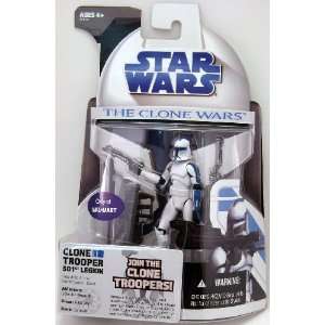  2008 Clone Wars 501st Clone Trooper (Exclusive) C8/9 Toys 