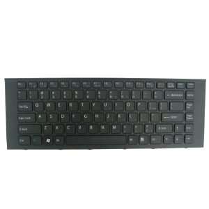  LotFancy New Black keyboard with Frame for Sony Vaio PCG 