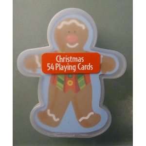 Gingerbread Man Playing Cards