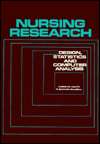 Nursing Research: Design Statistics and Computer Analysis, (0803690401 
