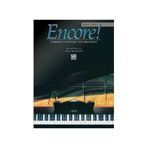  Encore!   Piano   Book 3   Late Intemediate/Early Advanced 