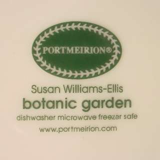 Portmeirion Botanic Garden Square Dinner Plate Virgins  
