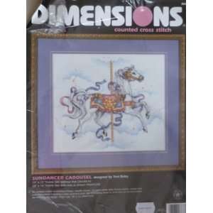  Sundancer Carousel   Counted Cross Stitch Kit   Dimensions 