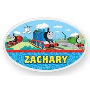    Thomas & Friends Oval Plaque w/ Personalization: Home & Kitchen