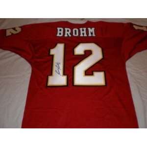  Brian Brohm Jersey Red Louisville   College Tumblers 
