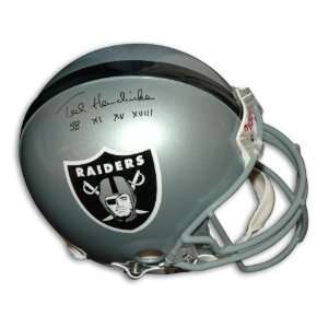   Autographed Oakland Raiders Proline Helmet Inscribed SB XI XV XVIII
