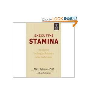 Executive Stamina How to Optimize Time, Energy, and Productivity to 
